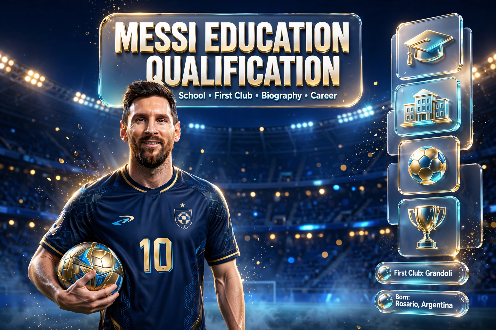Messi Education Qualification